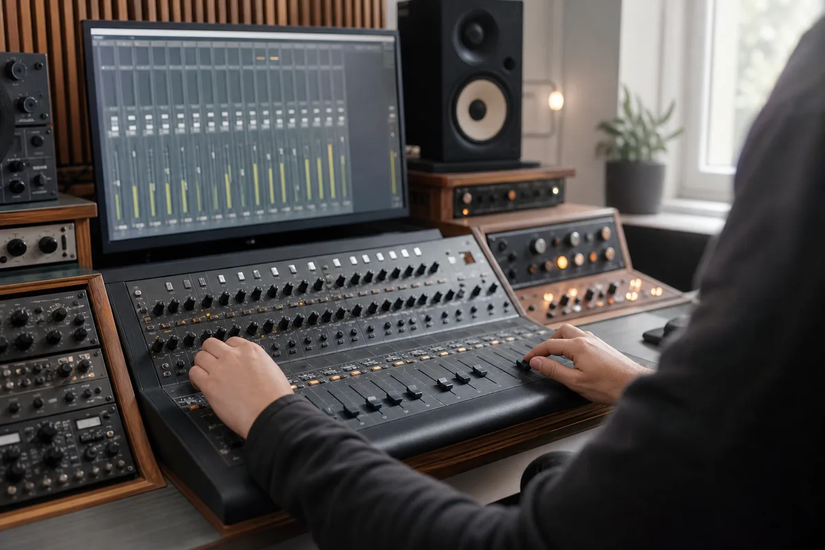 Gainstaging im Mixdown: warum minus 18 dBFS die richtige Ausgangslage ist