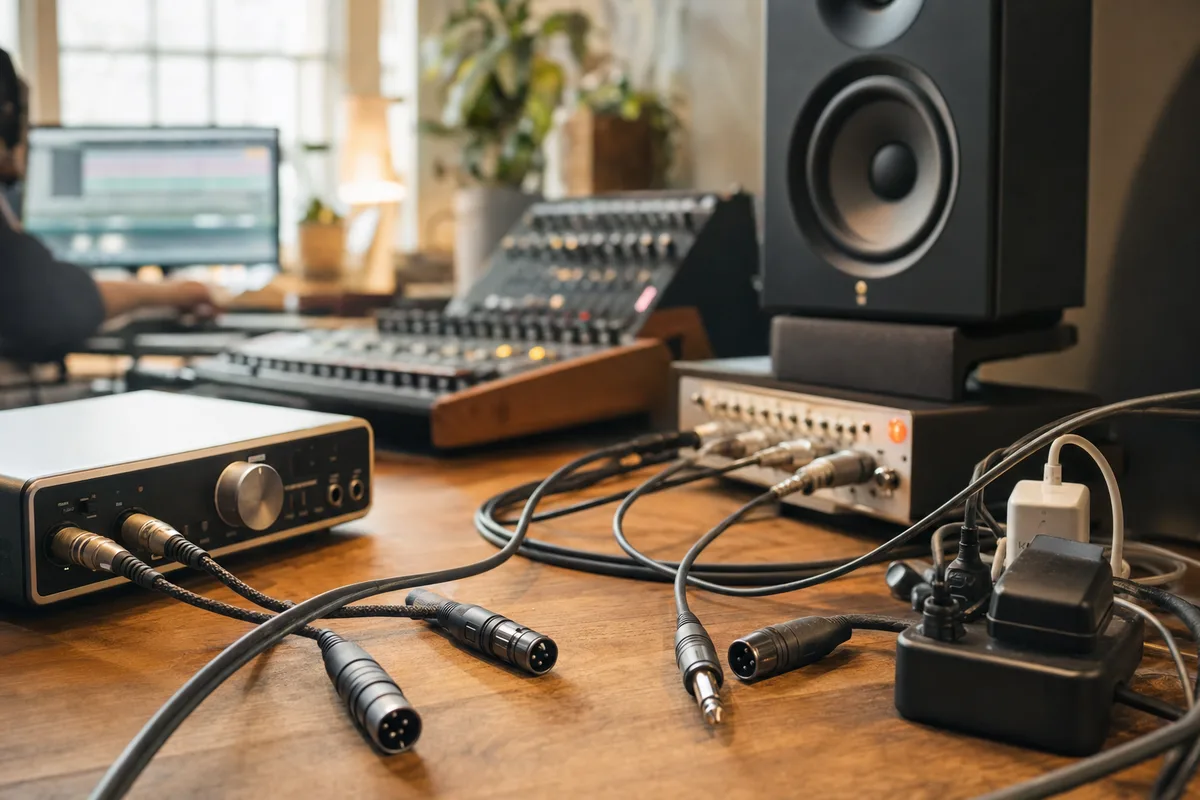 Symmetrische Kabel im Heimstudio: XLR, Klinke und wo Brummschleifen entstehen