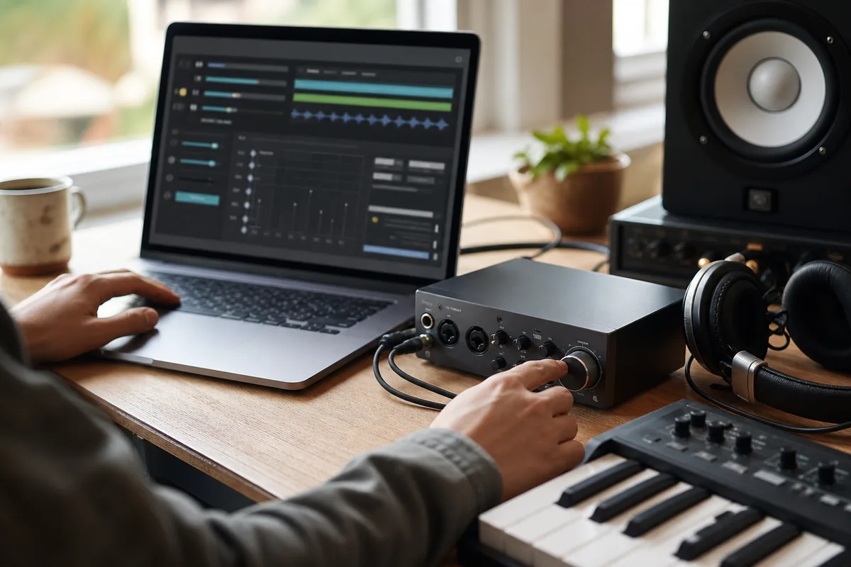 Audio-Interface-Latenz einstellen: Puffergröße, Samplerate und der Weg unter 10 ms